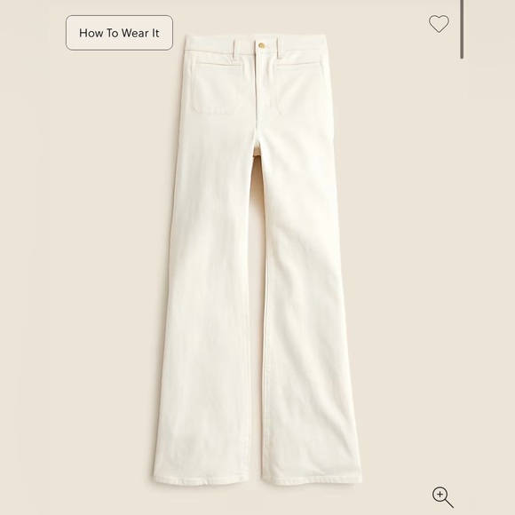 JCrew Vintage Flare Jean NWT size 29 - Picture 4 of 9